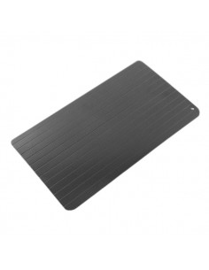 Innovagoods Placa de Descongelacion Rapida de Alimentos - Antiadherente - Estable - Ahorro Energetico - Aleacion Metalica -