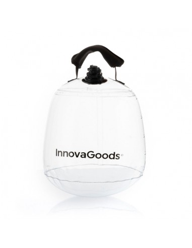 Innovagoods Fibell Pesa Rusa de Agua - Capacidad 10L - Guia de Ejercicios - Hinchable - Incluye Inflador - Peso Ajustable -