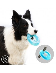 Innovagoods Glubiz Juguete Mordedor Congelable para Mascotas 2 en 1 - Caucho Termoplastico - Resistente y Duradero - Efecto