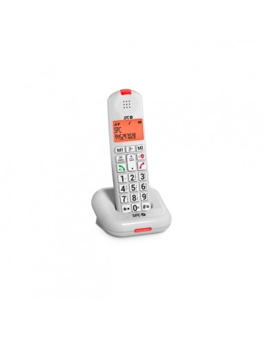 SPC Comfort Kairo Telefono Fijo Inalambrico DECT - Pantalla Iluminada - 5 Funciones Antispam - Teclas Grandes XL - Manos
