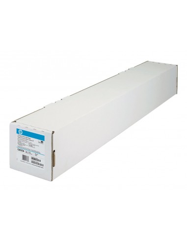 HP Bobina de Papel para Plotter - Blanco Brillante para Inyeccion de Tinta - 610mm x 45.7m - 90gr