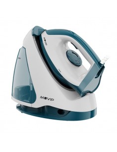 Muvip MV0650 Centro de Planchado - Potencia 2200W - Deposito de 1.2L - Suela Ceramica - Funcion de Bloqueo de Plancha