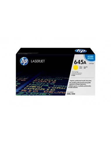 HP C9732A Amarillo Cartucho de Toner Original - 645A