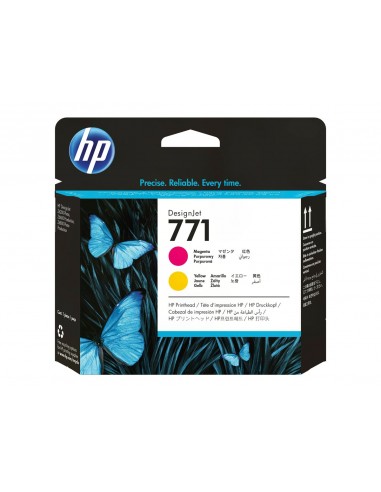 HP 771 Cabezal de Impresion Original - Magenta-Amarillo - CE018A