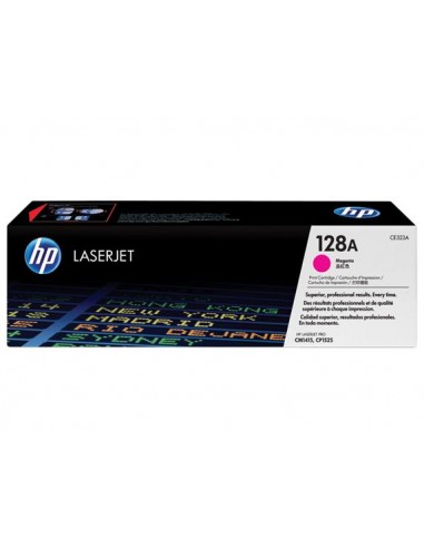 HP CE323A Magenta Cartucho de Toner Original - 128A