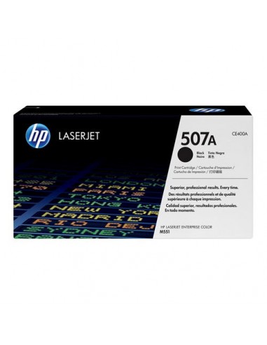 HP CE400A Negro Cartucho de Toner Original - 507A