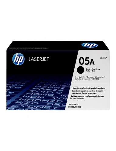 HP CE505A Negro Cartucho de Toner Original - 05A