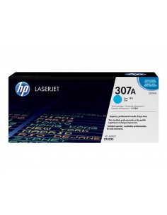 HP CE741A Cyan Cartucho de Toner Original - 307A
