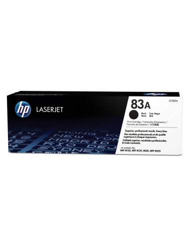HP CF283A Negro Cartucho de Toner Original - 83A