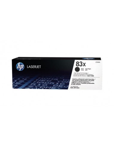 HP CF283X Negro Cartucho de Toner Original - 83X