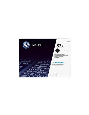 HP CF287X Negro Cartucho de Toner Original - 87X