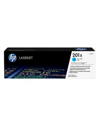 HP CF401X Cyan Cartucho de Toner Original - 201X