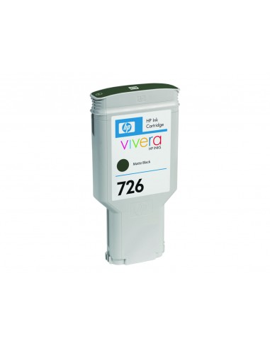 HP 726 Negro Mate Cartucho de Tinta Original - CH575A