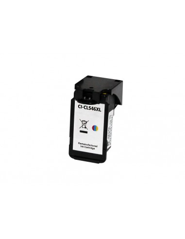 Canon CL546XL Color Cartucho de Tinta Remanufacturado - Muestra Nivel de Tinta - Reemplaza 8288B001 8289B001