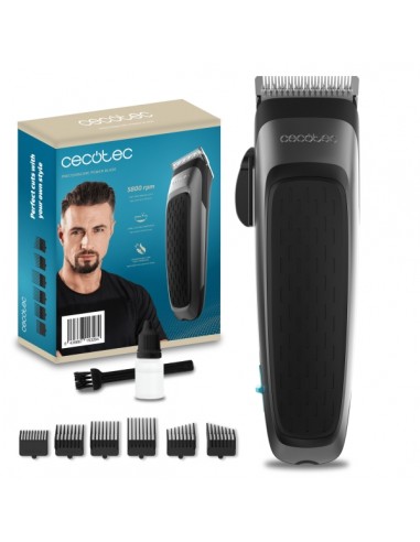 Cecotec PrecisionCare Power Blade Cortapelos - Palanca de Ajuste - Velocidad 5800rpm - Ergonomico - Cuchillas de Acero