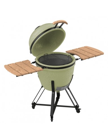 Cecotec DragonFire 6000 Kamado Barbacoa Ceramica de 60cm - Resiste hasta 1000Â C - Ruedas - Control de Flujo de Aire -