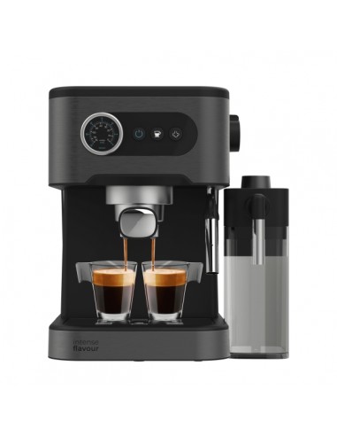 Cecotec Power Espresso 20 Pro Latte Cafetera Expresso - Capacidad 1.5L - Presion 20bar - Deposito de 550ml - Vaporizador -