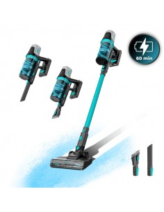 Cecotec Conga Rockstar 1500 Horizon X-Treme XL Aspirador de Escoba Vertical - 215W - Autonomia hasta 60min - Deposito de