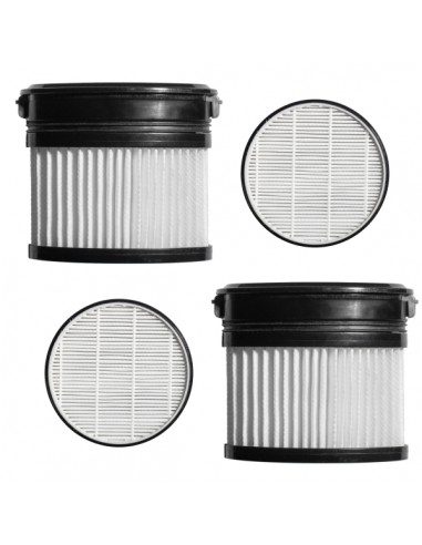 Cecotec Pack de 2 Filtros para Conga Rockstar 10000 Nebula Station - Color Blanco y Negro
