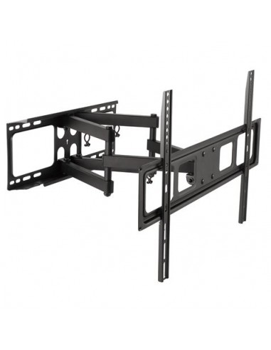 Cromad Soporte de Pared con Doble Brazo Articulado para TV de 32"-70" - Compatible con TV Curva - Giratorio-Inclinable y