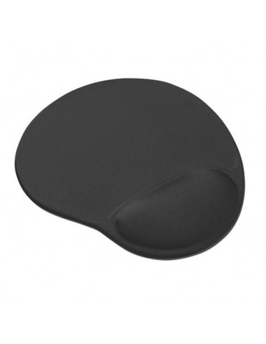 Cromad Alfombrilla Raton con Reposamuñecas de Gel - Base Antideslizante - Medidas 23.5x19.5 cm