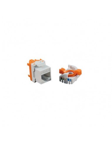 Cromad Conector Hembra RJ45 Cat.6 UTP Rotativo 180-- Sin Herramientas