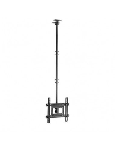 Cromad Soporte de Techo para TV de 32"-70" - Inclinable y Giratorio - Gestion de Cables - Peso Max 50kg - VESA 400x400mm