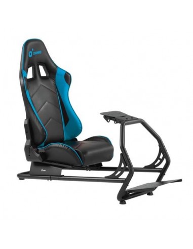 Cromad R2 Asiento Simulador de Carreras - Soporte para Pedales y Volante - Totalmente Ajustable - Robusto - Peso Max. 100kg