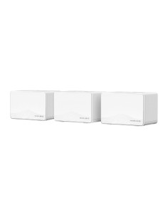 Mercusys Halo H25BE Pack de 3 Unidades Sistema Mesh Wi Fi 7 BE3600 - Cobertura Hasta 460m2 - Velocidad hasta 3600 Mbps -