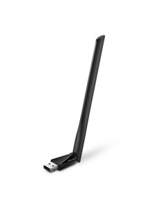 Mercusys MA30H Adaptador USB WiFi Doble Banda AC1300 - Hasta 867Mbps 5GHZ-Hasta 400Mbps 2.4GHz - Color Negro