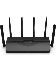 Mercusys MR47BE Router WiFi 7 TriBanda BE9300 - 3 Puertos 10 100 1000 2500Mbps - Easymesh - MU-MIMO - Color Negro