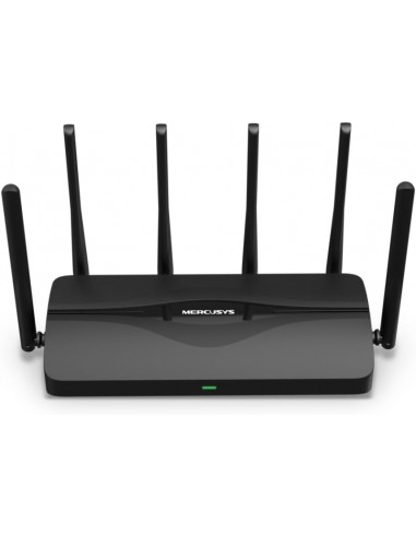 Mercusys MR47BE Router WiFi 7 TriBanda BE9300 - 3 Puertos 10 100 1000 2500Mbps - Easymesh - MU-MIMO - Color Negro