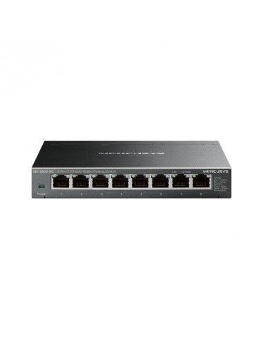 Mercusys MS108GS-M2 Switch 5 Puertos 2.5 Gigabit - Multi-Gigabit 10 100 1000 2500 - Auto-Negociacion - Color Negro