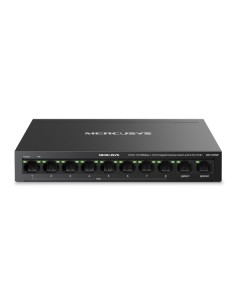 Mercusys MS110CMP Swtich 10 Puertos RJ45 - 8 Puertos 10 100Mbps PoE-- 2 Puertos Gigabit - Hasta 250 Metros de Alcance -