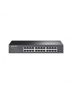 Mercusys MS124GS Switch 24 Puertos Gigabit RJ45 10 100 1000Mbps con Auto-Negociacion - Plug & Play - Montaje Escritorio o