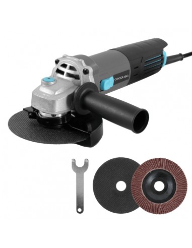 Cecotec RadialPower 780 Filtra Radial de 115mm - 780W - Velocidad 12.000rpm - Mango de Doble Posicion - Filtros Traseros -