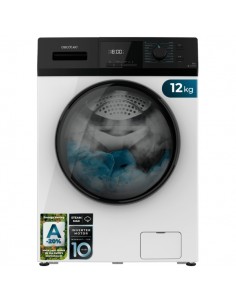 Cecotec Bolero Dresscode 12410 Inverter Lavadora de Carga Frontal - Capacidad 12kg - Velocidad 1400rpm - Temperatura