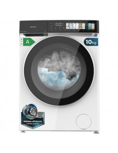 Cecotec Bolero DressCode 10970 Direct Drive Lavadora de Carga Frontal - Capacidad 10kg - Velocidad 1400rpm - Puerta XXL - 11