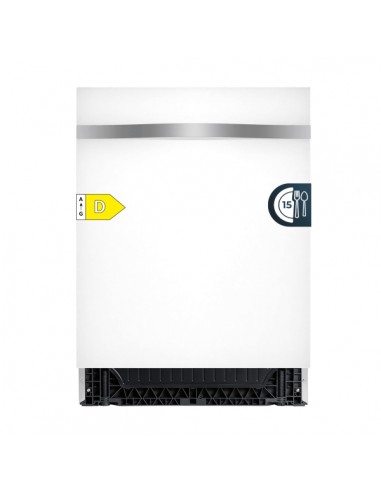Cecotec Bolero Aguazero 6320 Full-BI Matt White Glass Lavavajillas Integrable de 60cm - 15 Servicios - Modo Turbo - 8