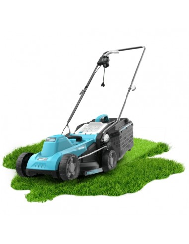 Cecotec Terrenator 330 Flex Cortacesped Electrico - 1200W - Capacidad 30L - Velocidad 3450rpm - Deposito de 30L - Ancho de