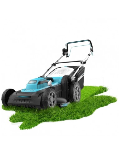 Cecotec Terrenator 460 Flex Z Auto Cortacesped Electrico - 2000W - Capacidad 60L - Velocidad 3250rpm - Deposito de 60L -