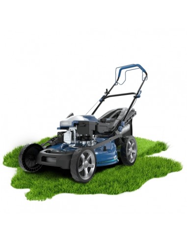 Cecotec Terrenator 4000.51 Total Z Auto Cortacesped de Gasolina - Deposito 0.8L - Ancho de Corte 51cm - Motor de 167cc -