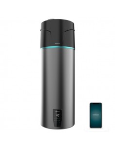 Cecotec AeroThermal 120 Water Connected Termo con Aerotermia de 120L - Pantalla Tactil - Temperatura Regulable - Control por