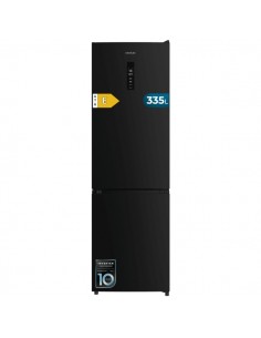 Cecotec Bolero CoolMarket Combi 335 Black E Frigorifico Combi - 335L - Luz LED - Compresor Inverter - Congelacion Ultrarapida