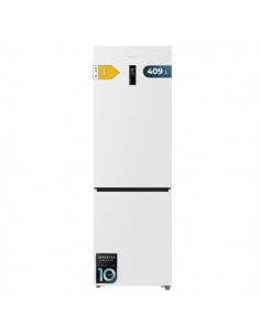 Cecotec Bolero CoolMarket Combi 409 White E Frigorifico Combi - Capacidad 409L - Compresor Inverter - Congelacion Ultrarapida