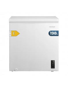 Cecotec Bolero CoolMarket Chest 198P White E Congelador Horizontal Convertible - Capacidad 198L - Temperatura Regulable -