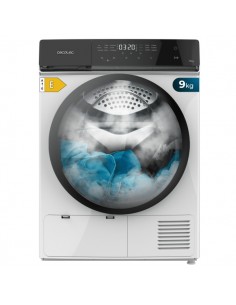 Cecotec Bolero DressCode Dry 9400 Secadora con Bomba de Calor de 9kg - 15 Programas - Tambor de Acero Inoxidable - Inicio