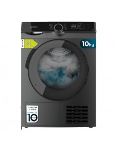 Cecotec Bolero DressCode Dry 10505 Inverter Steel Secadora con Bomba de Calor de 10kg - 14 Programas - Luz Ultravioleta -