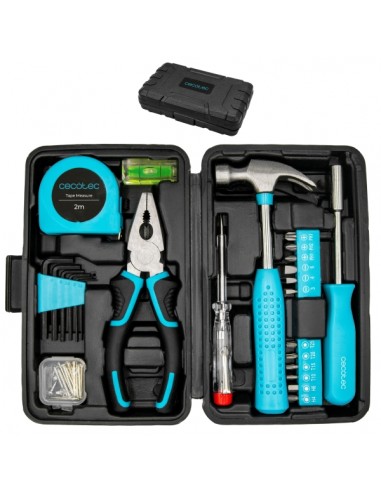 Cecotec ToolBox EasyGo Juego de Herramientas - 68 Piezas - Incluye Accesorios - Color Negro