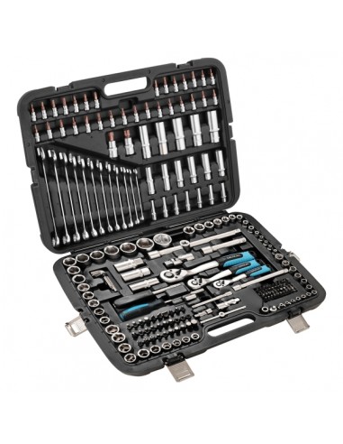 Cecotec ToolBox KRK 6200 Juego de Herramientas - 216 Piezas - Incluye Accesorios - Color Negro